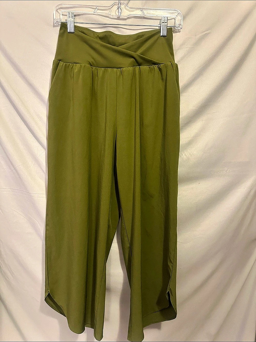 Halara Breezeful High Waisted Crossover Quick Dry Resort Pants Wide Leg Pants
